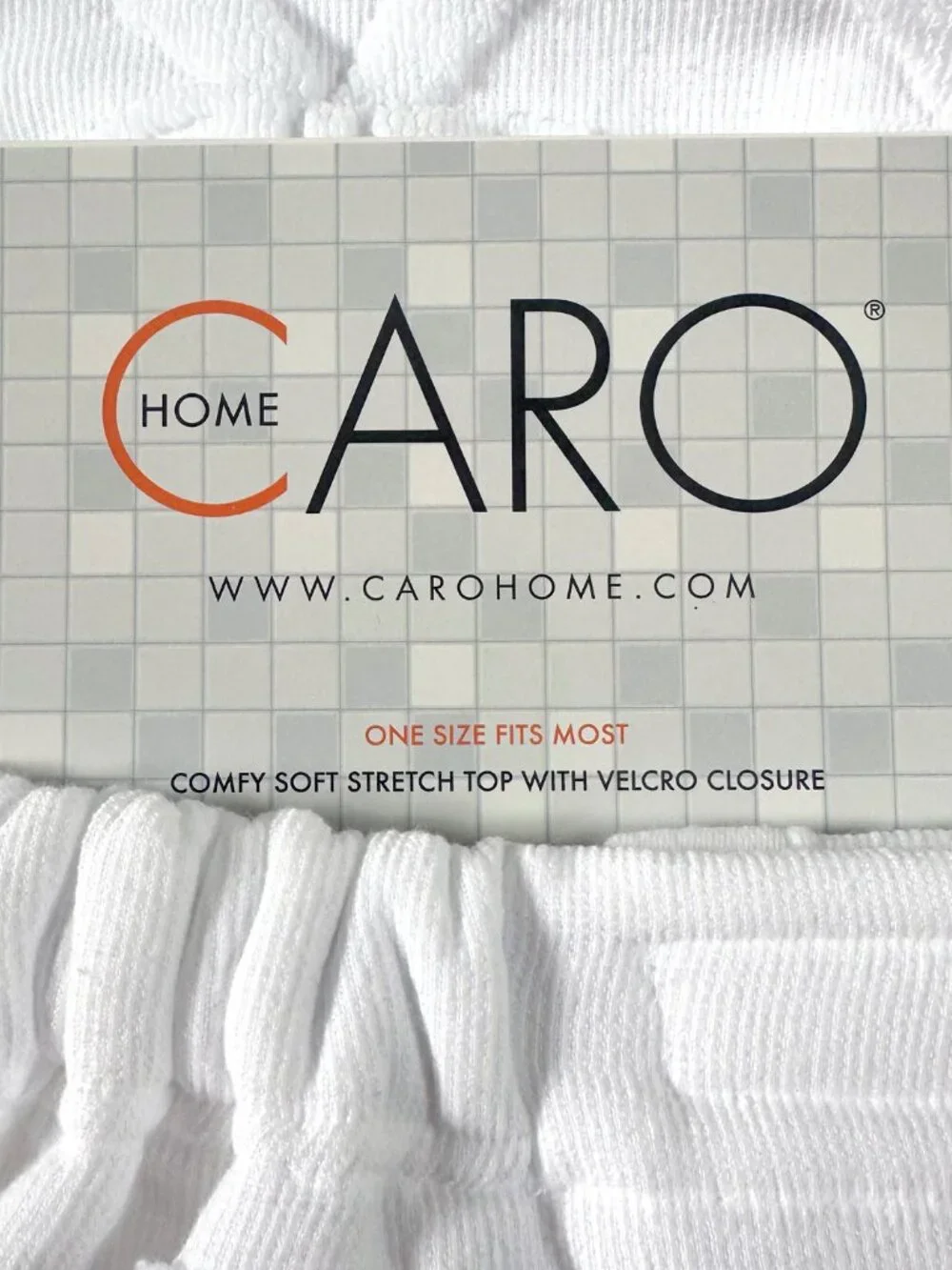 Caro Home White Bow Towel Wrap Bath Spa Shower Cotton Coquette Cottagecore NWT